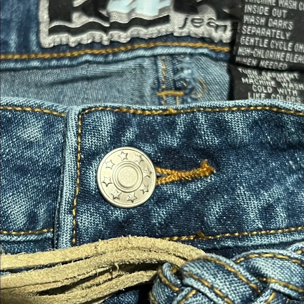 Y2K Rave R4R Low Rise Jeans - Picture 10 of 16